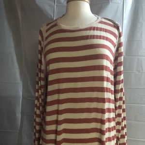 Long striped shirt